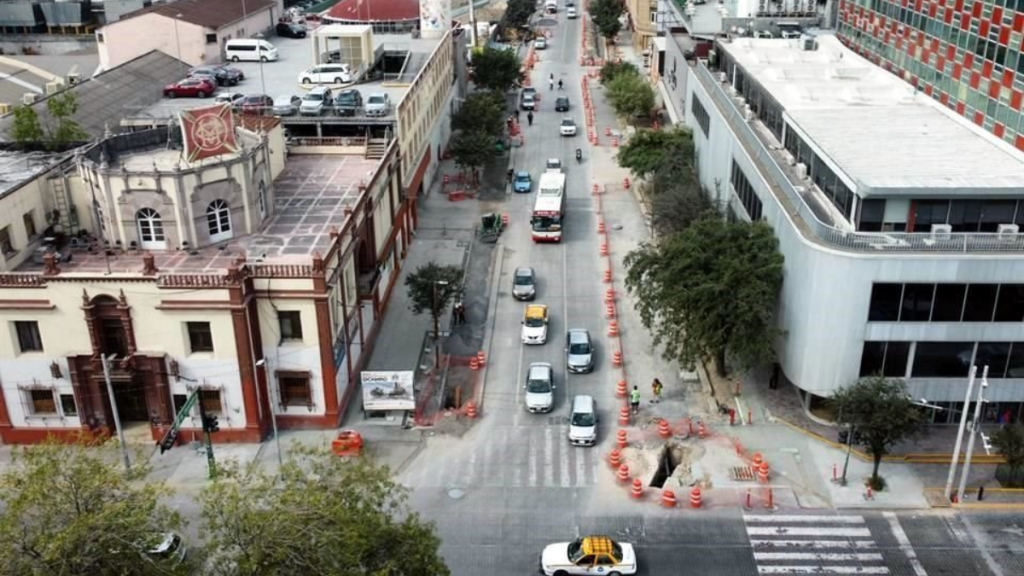 Plantean modificar corredores verdes en el Centro de Monterrey.