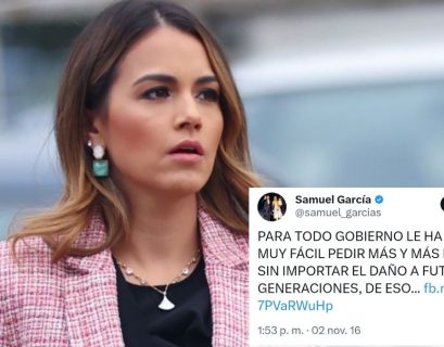 La diputada Lorena de la Garza en Nuevo León