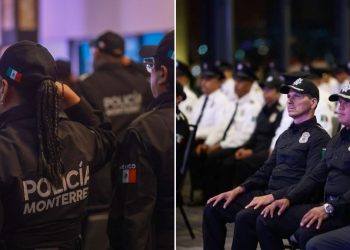 Monterrey Reconoce A Policía Regia En Su 25 Aniversario