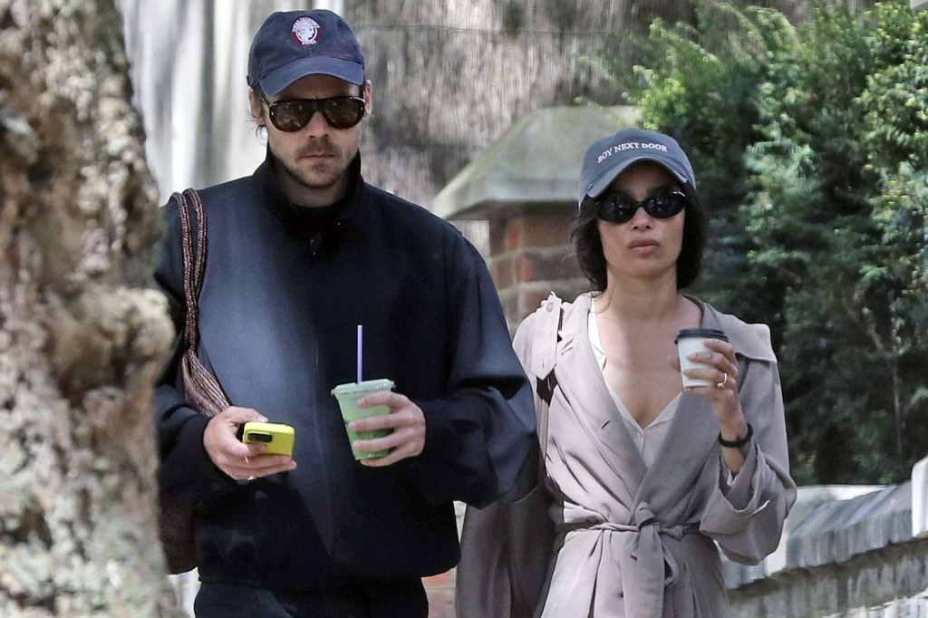 Harry Styles y Zoë Kravitz captados en londres
