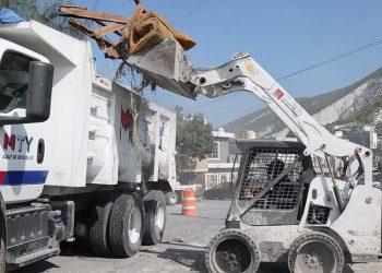 Retiro de 30 toneladas de basura